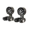 2Pieces Practical Movable Shower Head Holders Strong Suction Designs for Bathroom Accessory for Renters Hotel Use