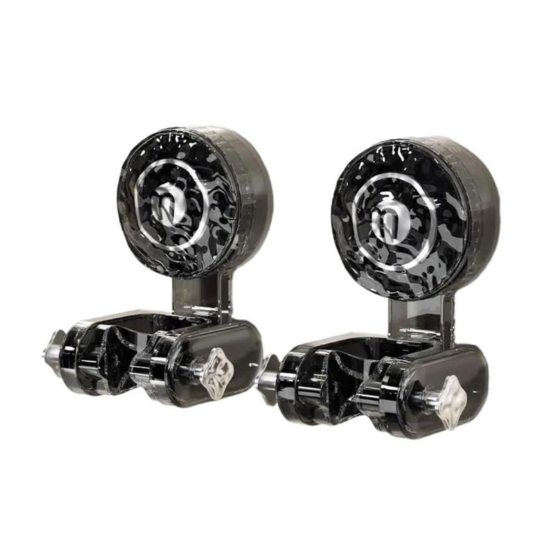 2Pieces Practical Movable Shower Head Holders Strong Suction Designs for Bathroom Accessory for Renters Hotel Use