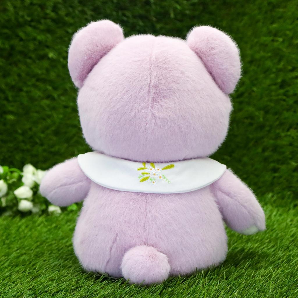 Takeoff Plush Toy with Music Box - Baby Bear Drop (M, Purple)