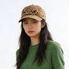 Sunshade Y2K Peaked Hat Sunscreen American Style Casquette Leopard Print Bow Baseball Cap  Men