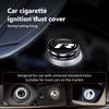 HIJK1 For Volkswagen VW Car Cigarette Lighter Cover DustProof Decoration Cap Golf Polo 4 5 6 Passat B5 B6 B7 CC Jetta Tiguan