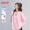 Baleno Women's 2026 Autumn Loose Fit Round Neck Basic Long Sleeve T-Shirt