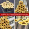 MUL High-Temperature Resistant Glass Wool Steam Pipe Insulation Tube