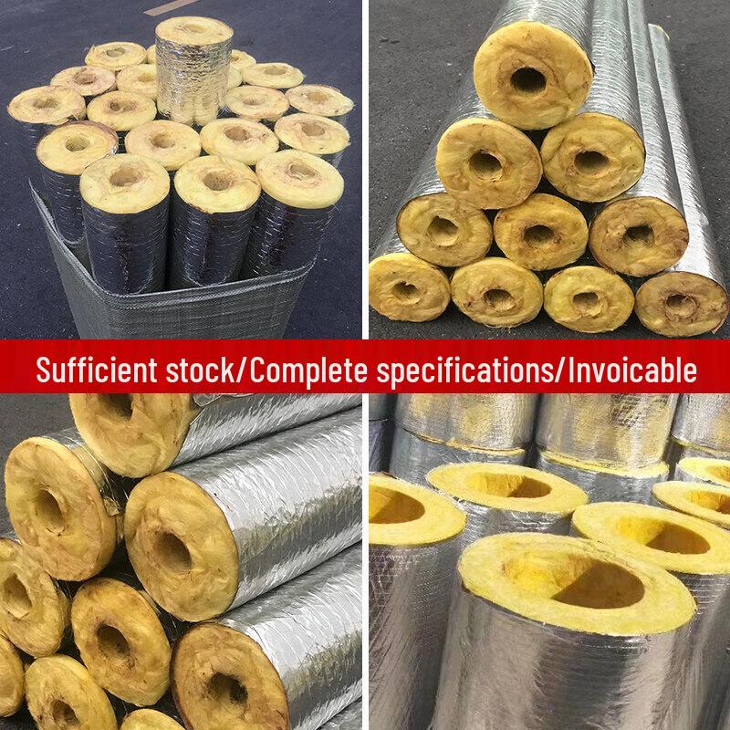 MUL High-Temperature Resistant Glass Wool Steam Pipe Insulation Tube