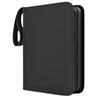 50 Sheets Trading Card Binder with Zipper – Compact PU Leather Album, Secure Top-Loading Pages for Trading, Sports & TCG Cards