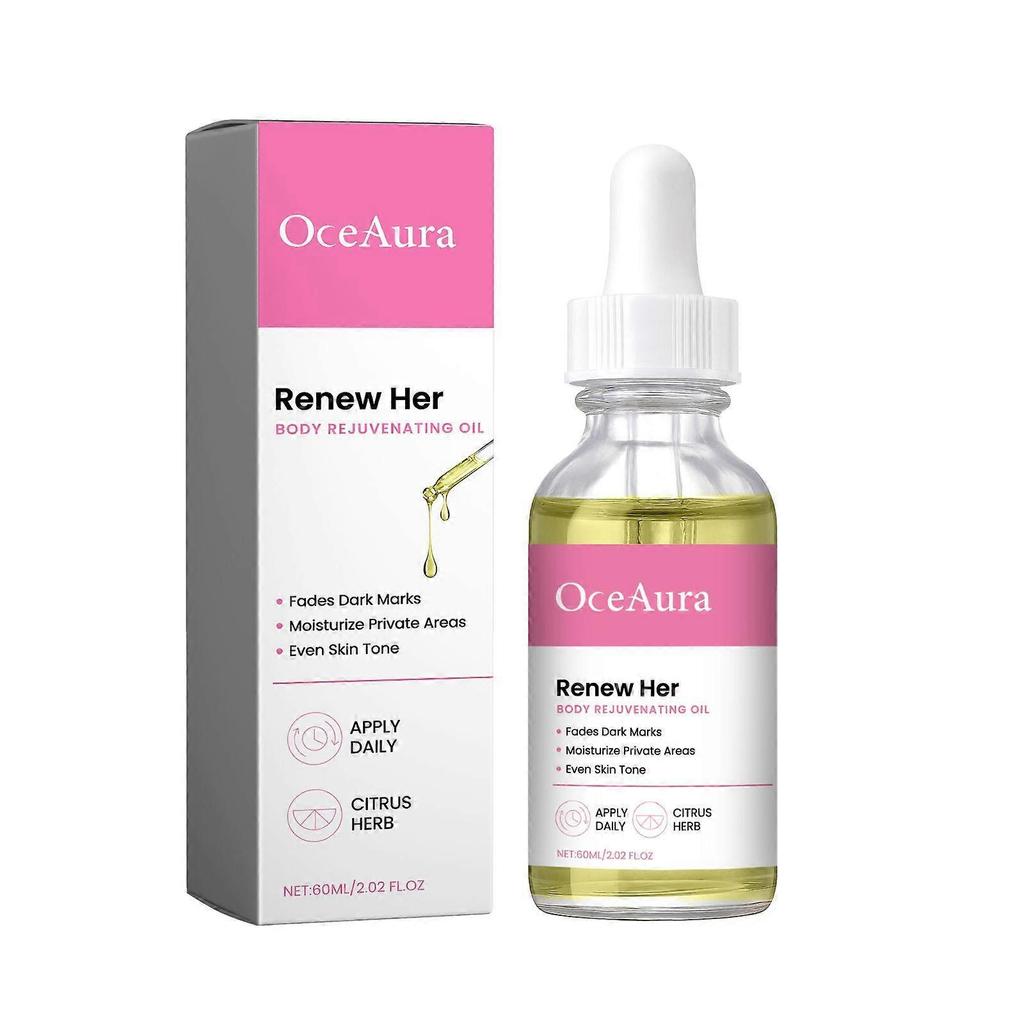 Oceaura Body Brightening Oil - Repairs Dull Skin, Moisturizes And Locks In Hydration, Nourishes, Whitens, Brightens, And Evens Skin Tone