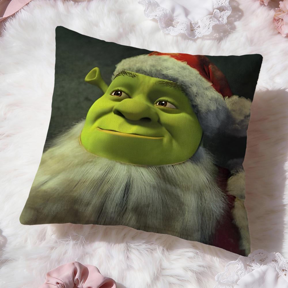 Anime S-ShrekS Povlak na polštář Prémiový komfort Oboustranný povlak na polštář - Design dva v jednom pro jakoukoli místnost a interiér auta