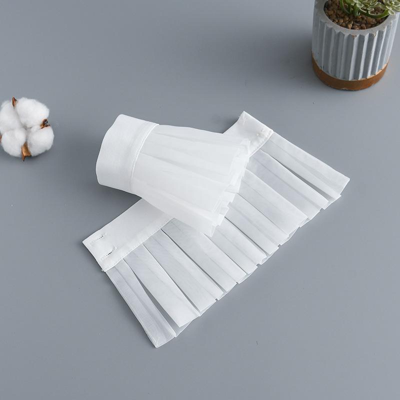 Photoshoot backdrop, solid pleated sleeve for photography, detachable bell cuff, manicure photography accessories for stu