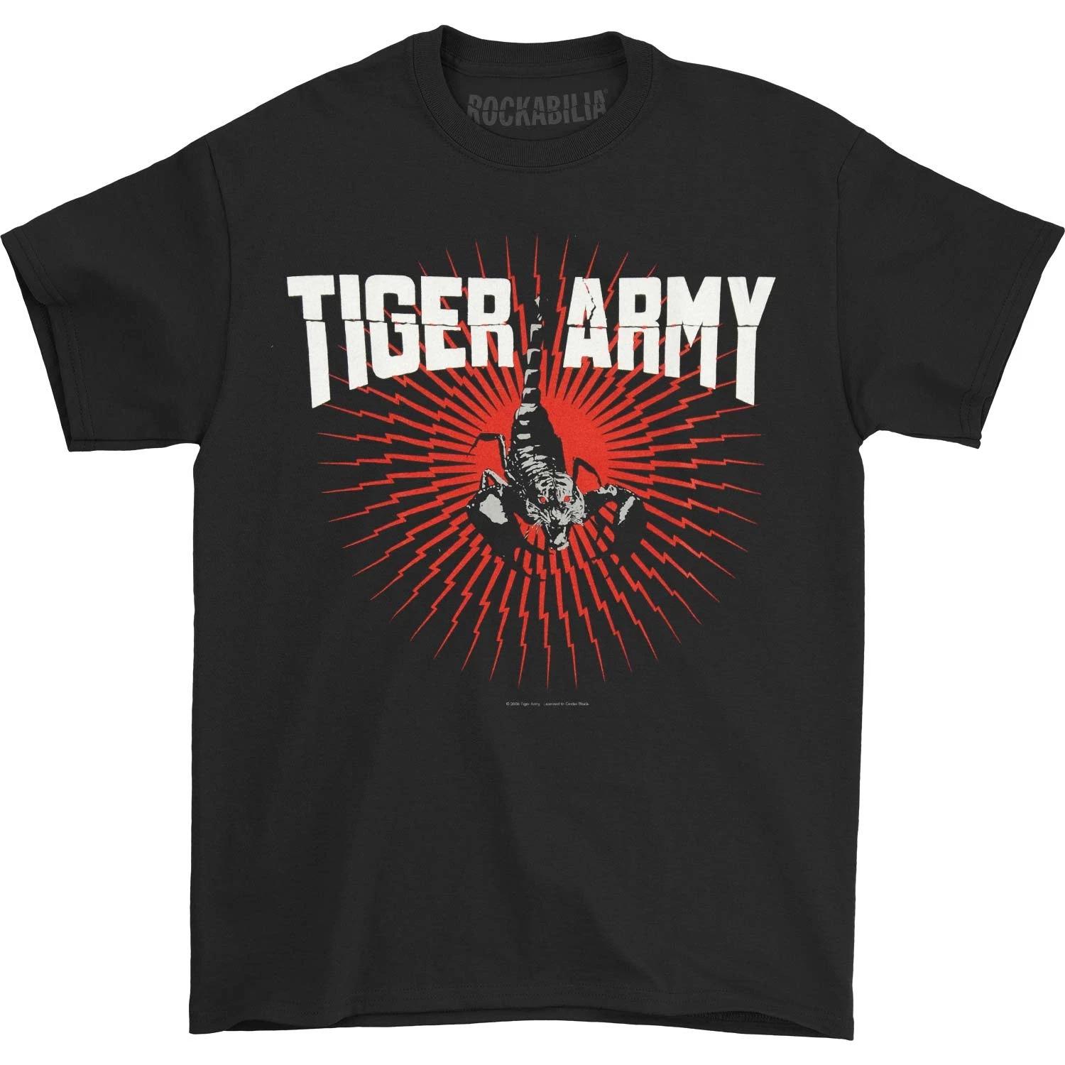 Men s Tiger Army T-shirt Small Black XL