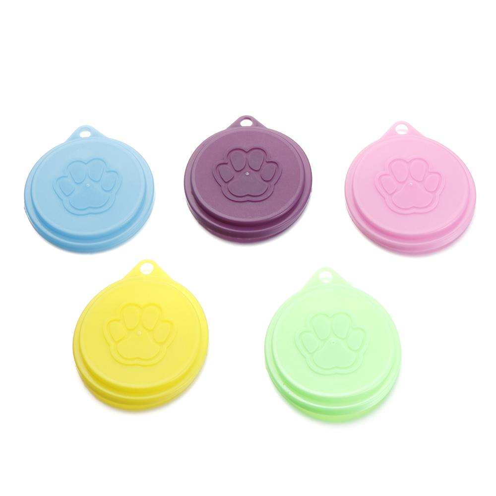 Hot Box Cover Cat Paw Plastic Lids Food Tin Cover Cans Cap Pet Supplies