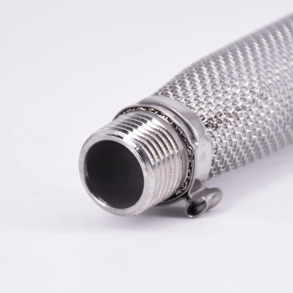 12" Inch SUS  304 Stainless Steel Sanitary Hop Filter Screen Strainer Tool Home Made Beer Brewing 300-400 Micron