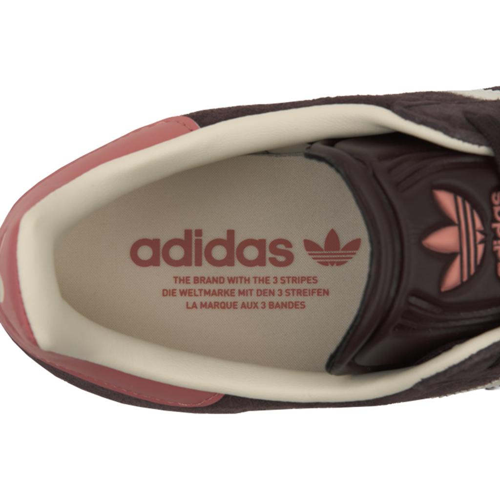 adidas Gazelle Shadow Brown Women Sneakers Cream-White Gum IF3233