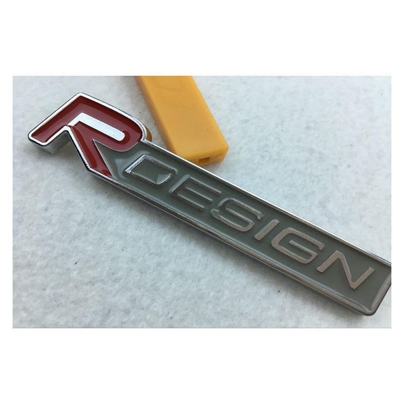 Emblemă Metalică Premium 3d R Design Rdesign Letter Autocolant Auto Pentru Volvo Xc60 X