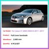 Full Cover Sunshades for Lexus CT 200H ZWA10 2011~2017 Rear Side Sun Protecti Window Mat Windshield Visor Curtain Car Accessorie
