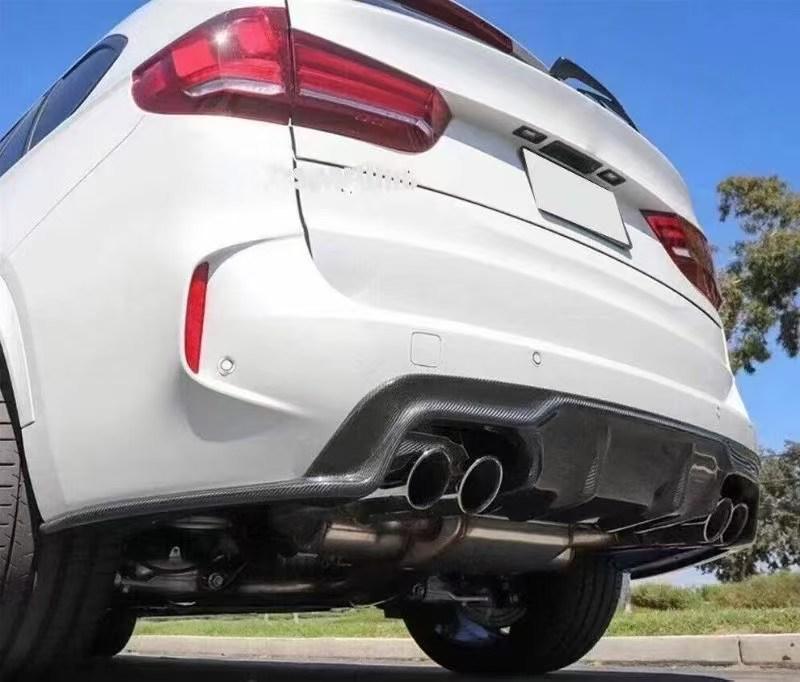 3D Style Carbon Fiber Rear Lip for BMW X5M X6M F85 F86
