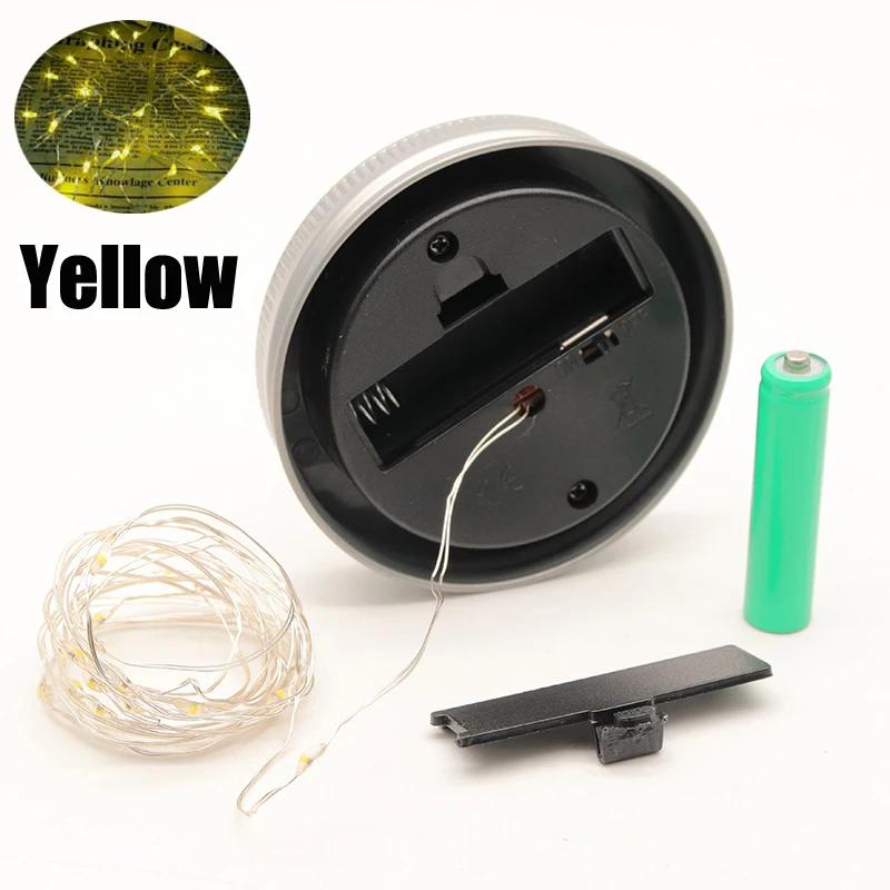 Solar Led Bottle Light Cap Outdoor Colorful Led Tinsel Garden Fairy Lights Garland Waterproof Wedding Christmas Holiday Decor