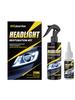 Car Headlight Cleaner Restoration Kit Multifunction Polishing Restore Headlamp Clarity Car Headlight Yellowing Haze Remove Spray
