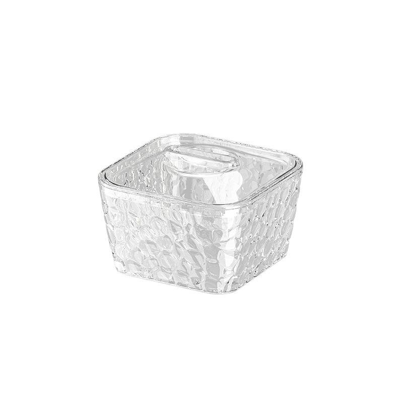 Desktop storage box Large capacity hair accessories, jewelry box hair band Hair rope Hairpin jewelry Transparent storage box