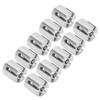 10Pcs Cross Cable Clamp Stainless Steel Wire Railing Clamp Fastener for Indoor Outdoor