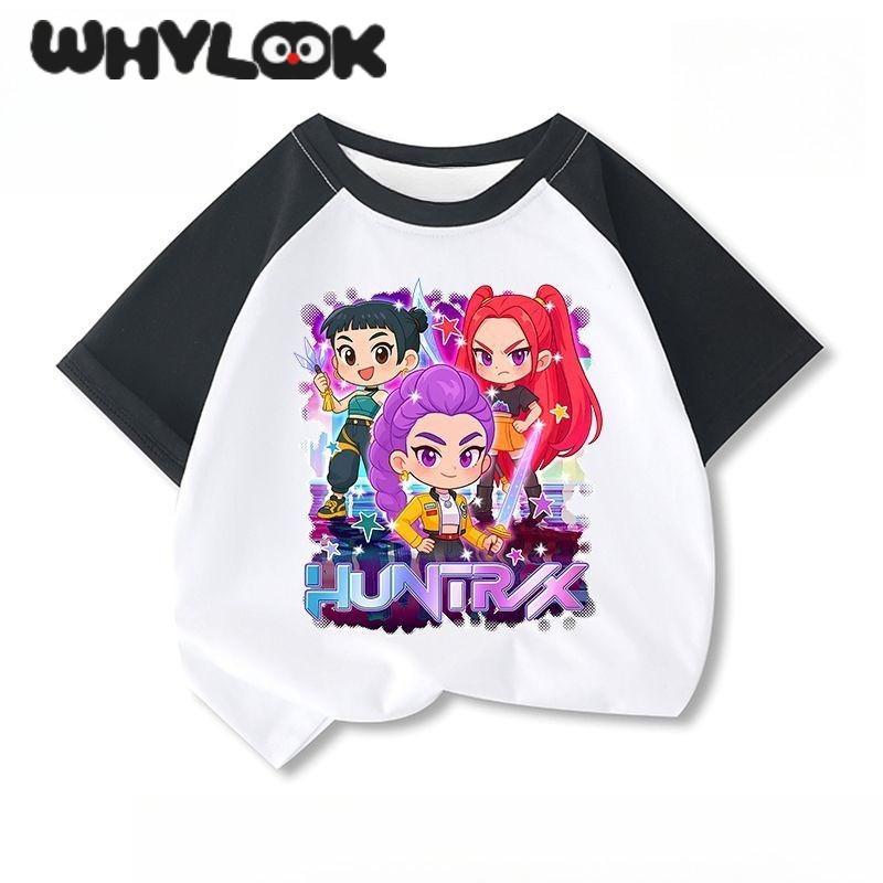 

Devil Hunter costume girl t-shirt trendy and versatile 140