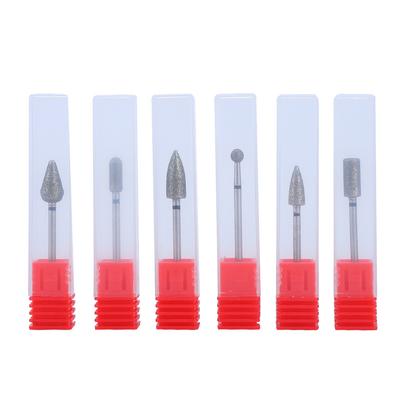 6pcs Nail Grinding Sanding Bit for for Nail Electric Drill Manicure Machine Accessory Tools