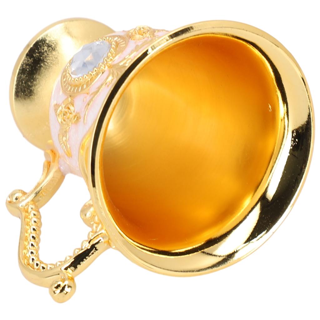 Retro Wine Glasses Alloy Craft Gift Home Decoration Tea Cup For Kithcen Dining Room Tableware Bar Home Decor