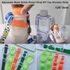 With Elastic Buckle Water Bottle Holder Strap  Camping Picnic Travel Accessories