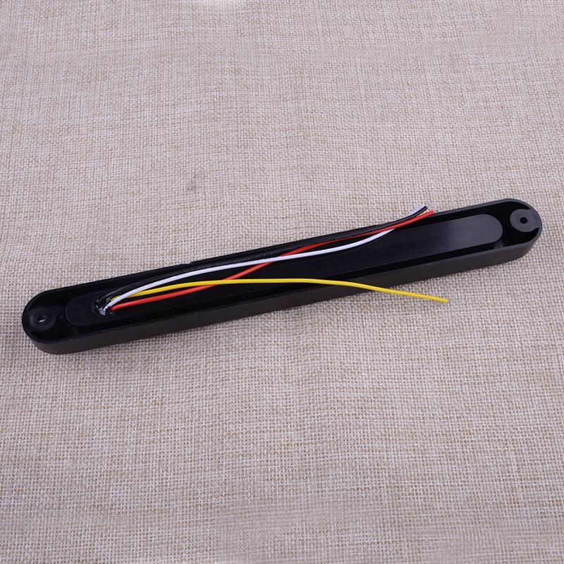 2Pcs 10" LED Tail Brake Stop Light Bar Flowing Sequential Turn Signal Lamp DRL Universal For Truck Trailer RV Lorry Van Car SUV