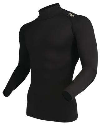 Otafuku Handschuhe Winter Langarm Rollkragenhemd Vollständig Schnellgröße L [Wärmespeicherung, Desodorierend, Trocknend, Kompression] JW-246 Schwarz,