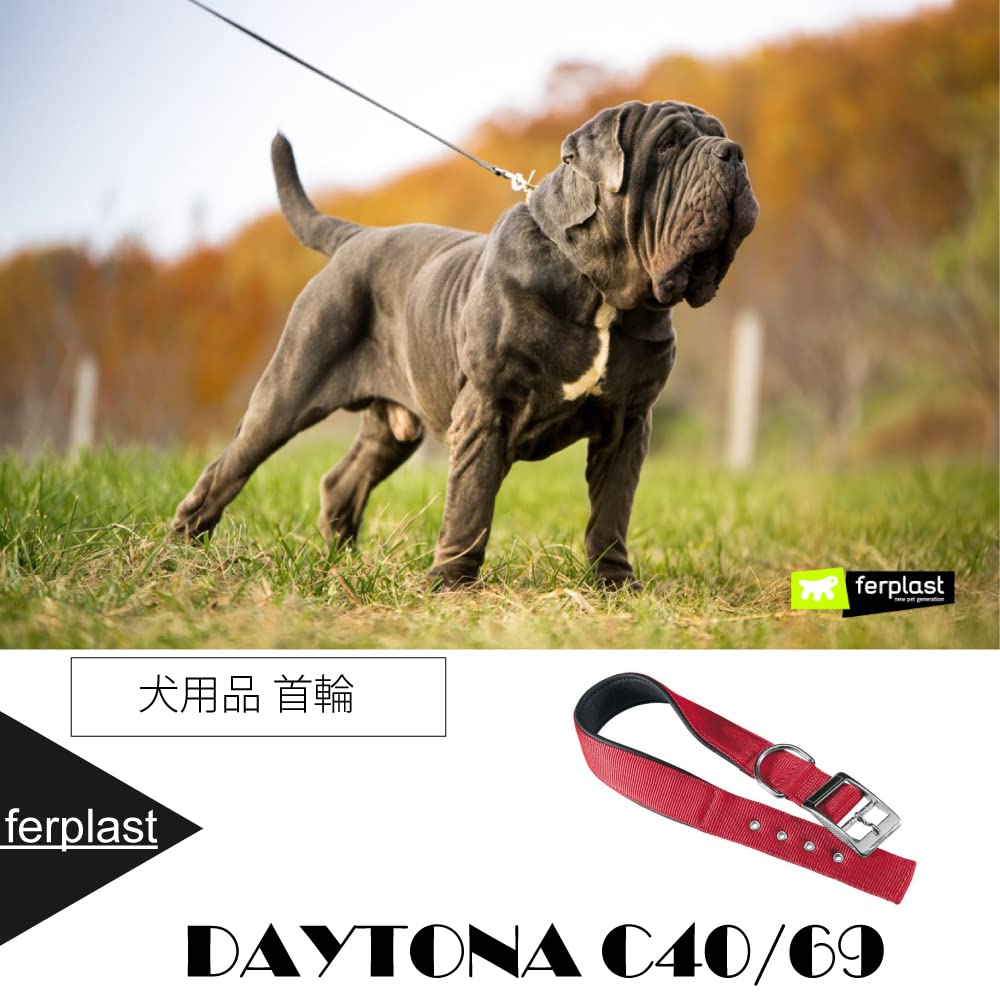 Ferplast Daytona C Collar, Red, 40/69
