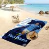 Erling Haaland Personalisiertes Bedrucktes Strandtuch Fußballlogo Unterstützung Benutzerdefinierter Name Text Absorbierendes Handtuch Für Sport Reisen Besonderes Geschenk