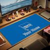 Hertha BSC Custom Name Large Size Mouse Pad Large Gaming Table Cushion Non-slip Laptop Tablet Big Mousepad XXL Mat Mini PC Playmat With Lock edge