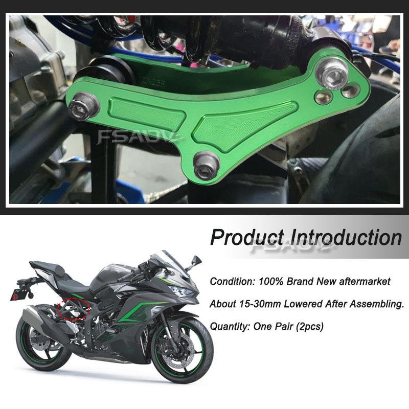 Adjustable Rear Suspension Lowering Kit Linkage Drop Link Kits For Kawasaki ZX-25R ZX-4R ZX4R ZX25R ZX 4R 2022-2024 Motorcycle