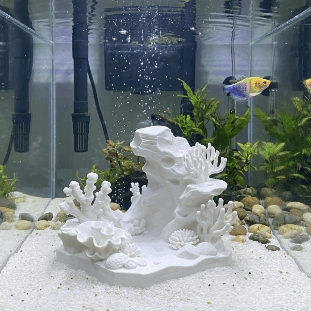 Natural Looking Fish Tank Coral Reef Landscaping Aquarium Decoration
