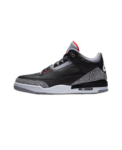 Nike Air 3 Retro Black Cement Grey White Fire Red 3 AJ3 854262-001