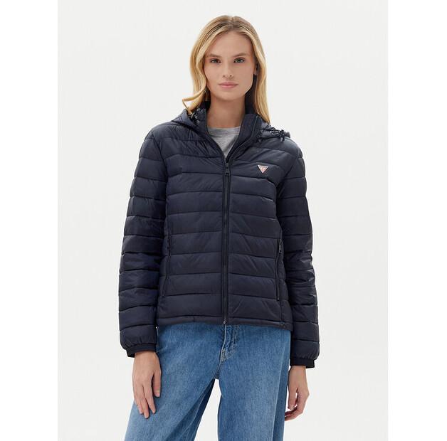 

Демисезонная куртка Guess Jeans W5RL99 WHAB2, цвет темно-синий, стандартный крой M