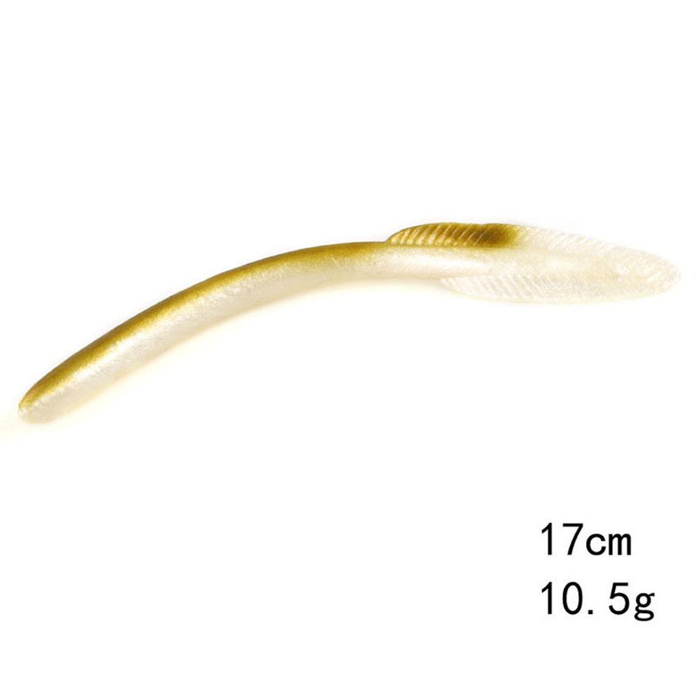 5ks Simulace úhoře Měkká rybářská nástraha 16cm 10g Umělá měkká návnada Životaschopný wobbler Nástrahy na kapra Sladkovodní Mořské rybářské potřeby Pesca