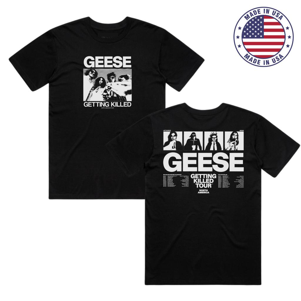 Maglietta Unisex Goose Band Getting Killed Tour Tutte le Taglie Ristampa