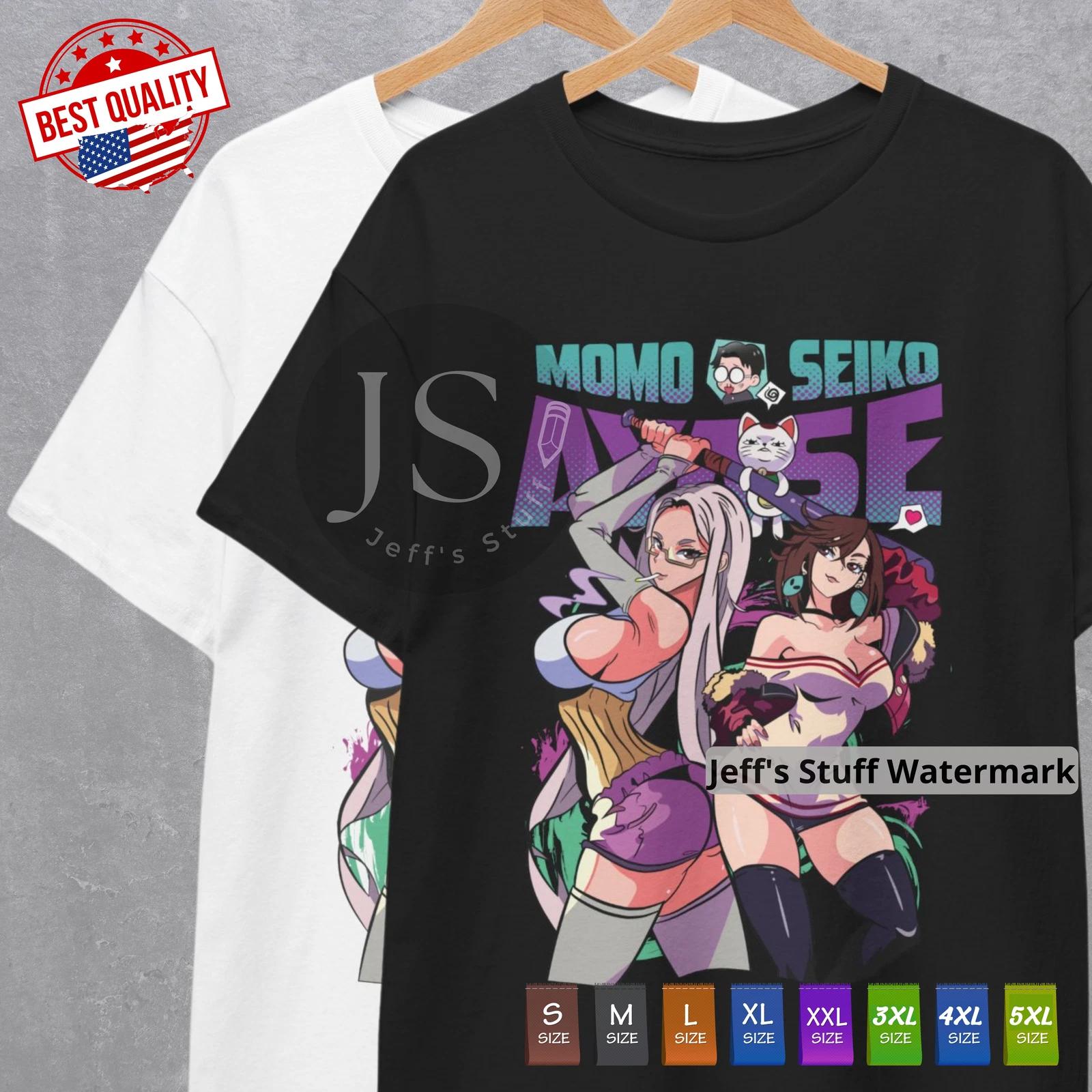 

Dandadan Waifu T Shirt Momo Ayase Anime Manga Tee Japanese Sugoi Cosplay S