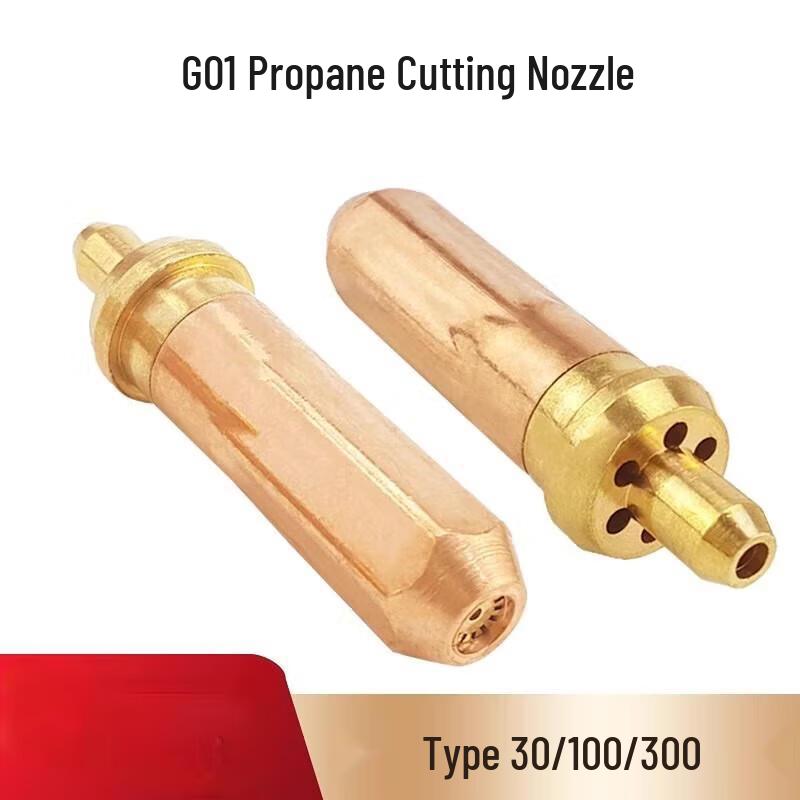 All-Copper G01-30 Propane Cutting Torch Nozzle Set