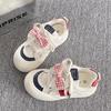 Dopamine Bow Big Head Board Shoes Women's Spring New Versatile Platform White Shoes Bread Shoes