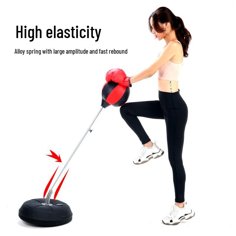 Vertical Speed Punching Ball for Kids & Adults - Boxing, Taekwondo & Sanda Reaction Training