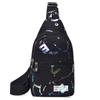 Women'S Chest Bags Geometric Print Oxford Cloth Casual Crossbody Bag Sports Travel Outdoor Chest Shoulder Bags