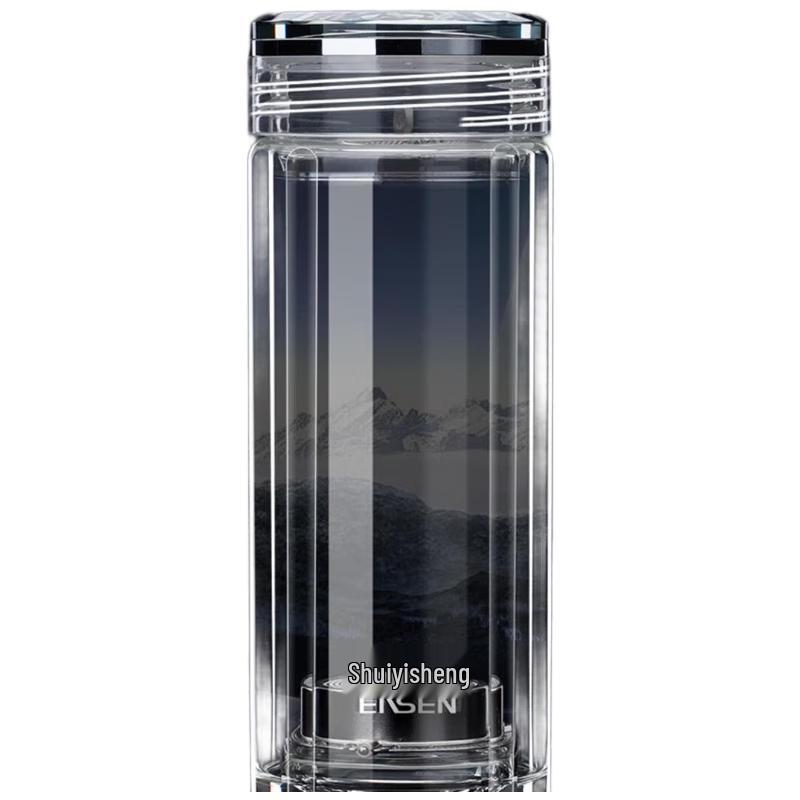 

Shui Yi Sheng Double Wall Glass Tea & Travel Mug
