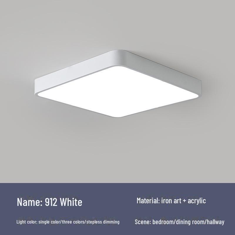 

Тщательно подобранные квадратные светодиодные потолочные светильники: Современный скандинавский дизайн для спальни, гостиной или коридора. 30*30cm 25W Lens White Light