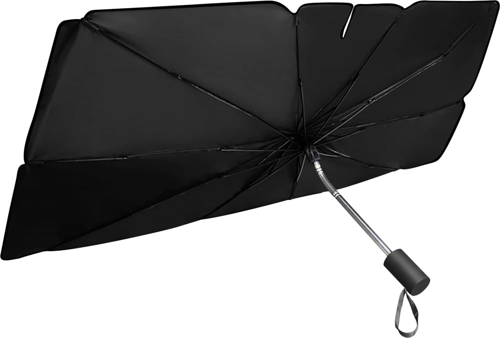 Trade One 90091 Car Sun Shade Umbrella-Shaped, Length 29.5 x Width 53.1 inches (75