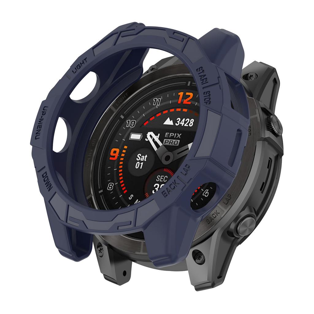 Portable Sleek Silicone Case Watch Rrotective Case Half Portector Watch Spare Parts fiting for GarminEPIX pro 47MM