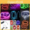 Flexible Neon Led Light Glow El Wire Tube For Unique Car And Home Decor