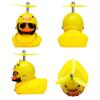 Rubber Duck Car Duck Car Ornaments Yellow Duck Car Dashboard Decorations With Propeller Helme Bicyle Duck