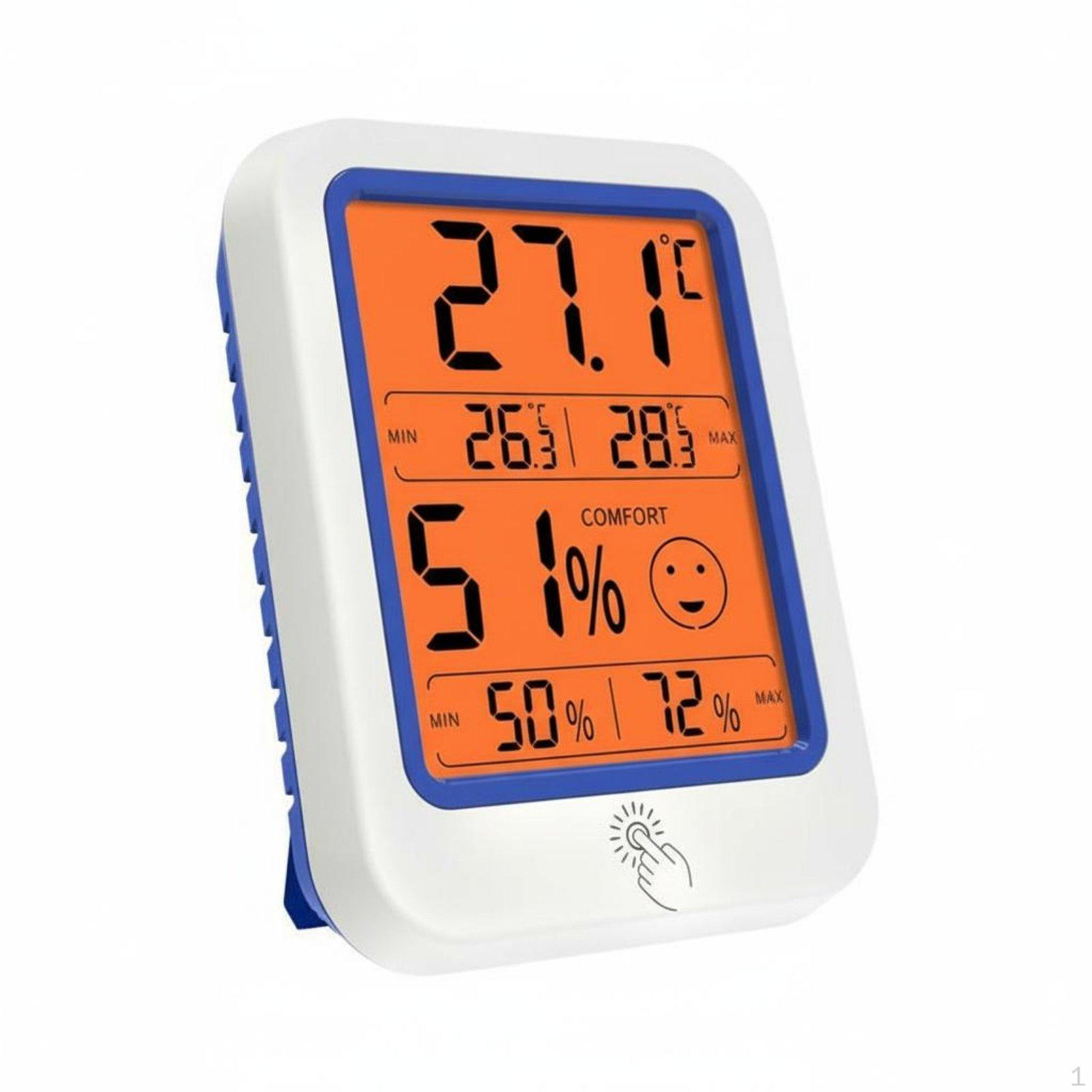 Digital TemperatureHygrometer High Precision Indoor Temperature Humidity Meter °C/°F Switchable